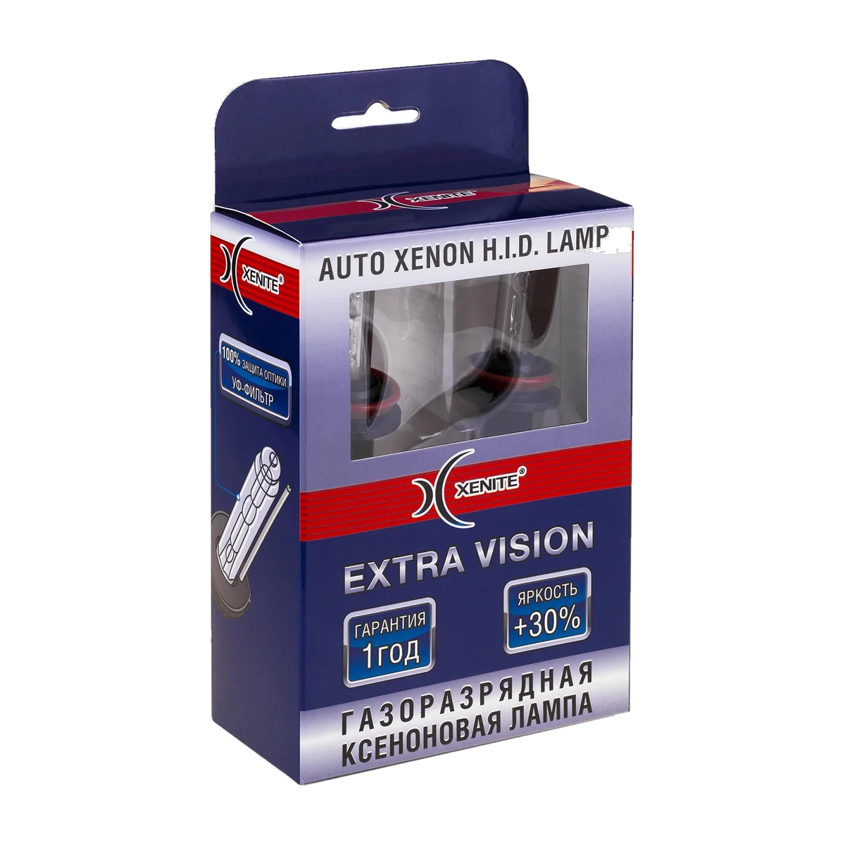 Газоразрядные (ксеноновые) лампы XENITE EXTRA VISION H1 5000K
