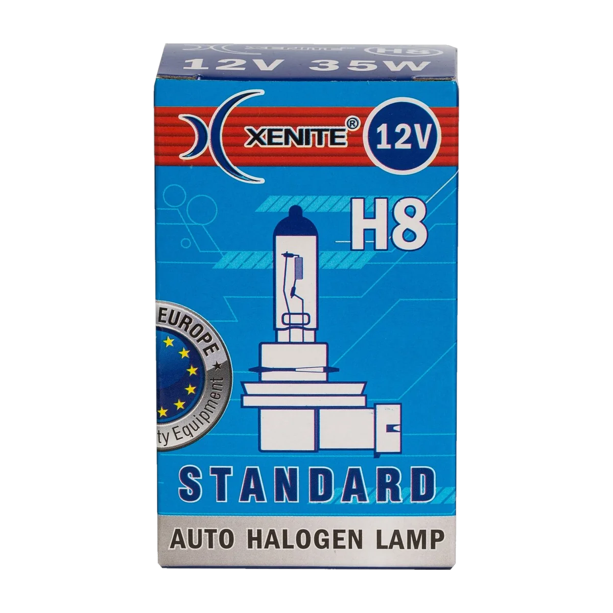 Автомобильная галогенная лампа XENITE H8 STANDARD 12V