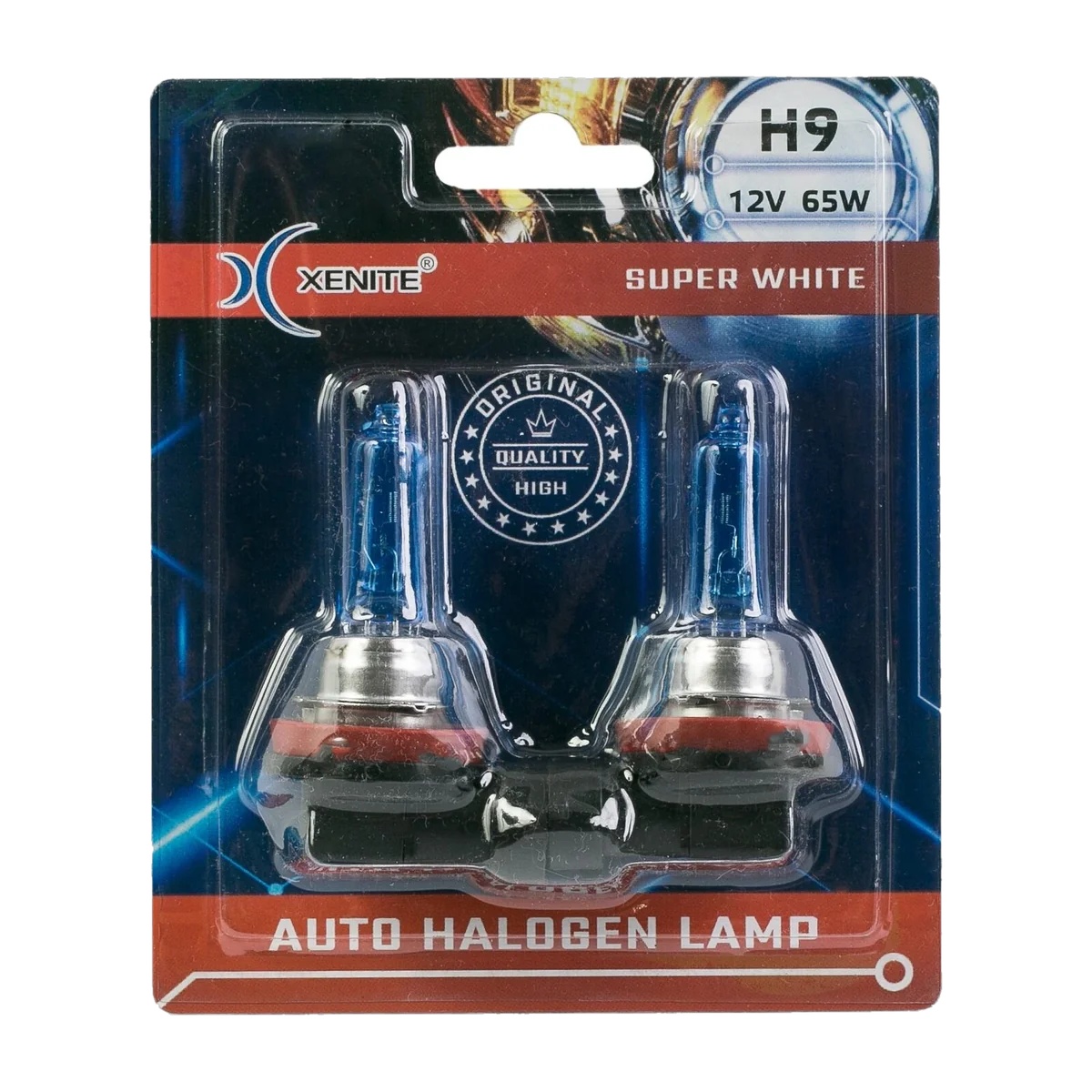 Автомобильные галогенные лампы XENITE H9 SUPER WHITE 12V
