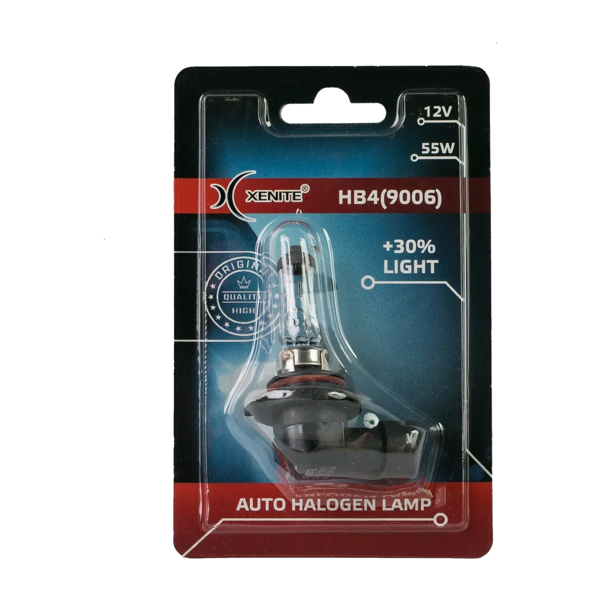 Автомобильная галогенная лампа XENITE HB4(9006) +30% Яркости
