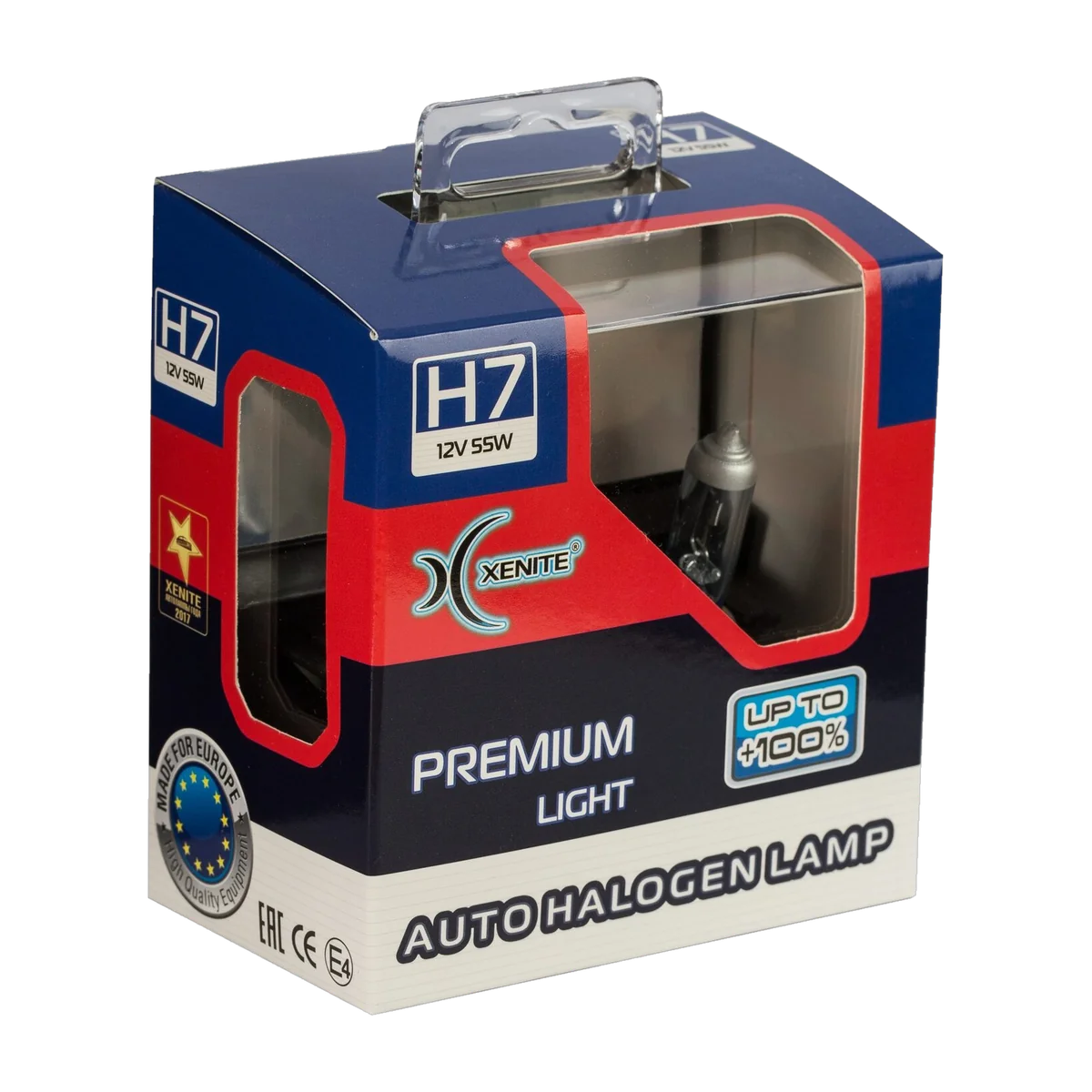 Автомобильные галогенные лампы XENITE H7 PREMIUM +100% Яркости 12V