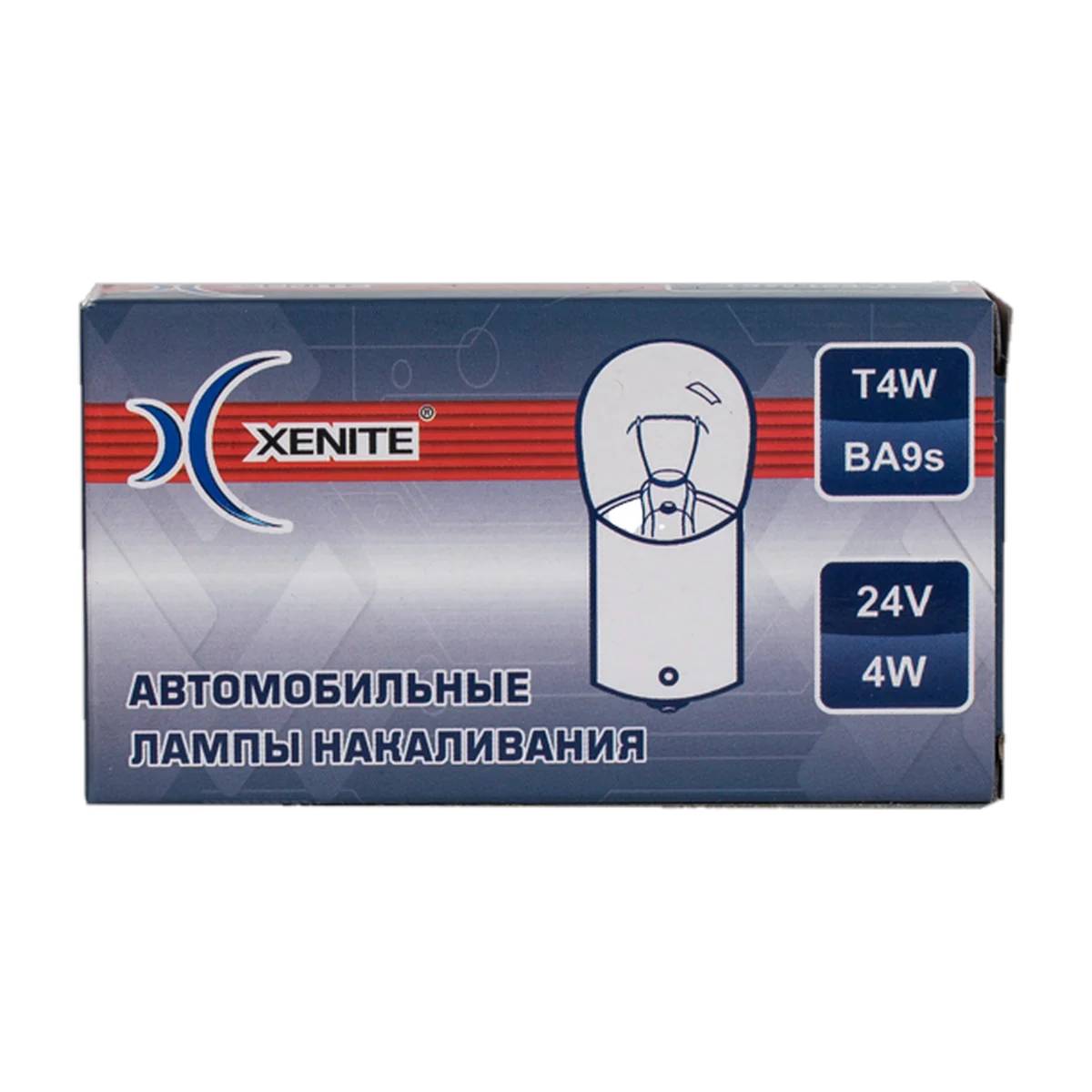 Автомобильные лампы накаливания XENITE T4W 24V