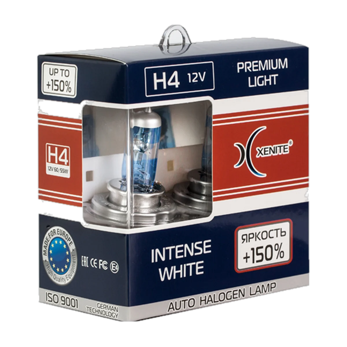 Автомобильные галогенные лампы XENITE PREMIUM H4 INTENSE WHITE …